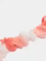 Оранжевый пряжа Alize Puffy Color, петельки, 5 штук, микрополиэстер