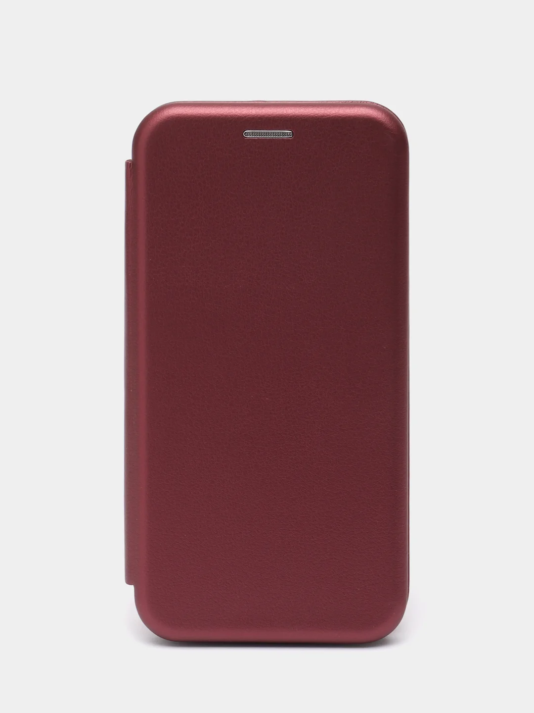 Бордовый чехол-книжка для iPhone 12 Mini, iPhone 12, iPhone 12 Pro, iPhone 12 Pro MAX