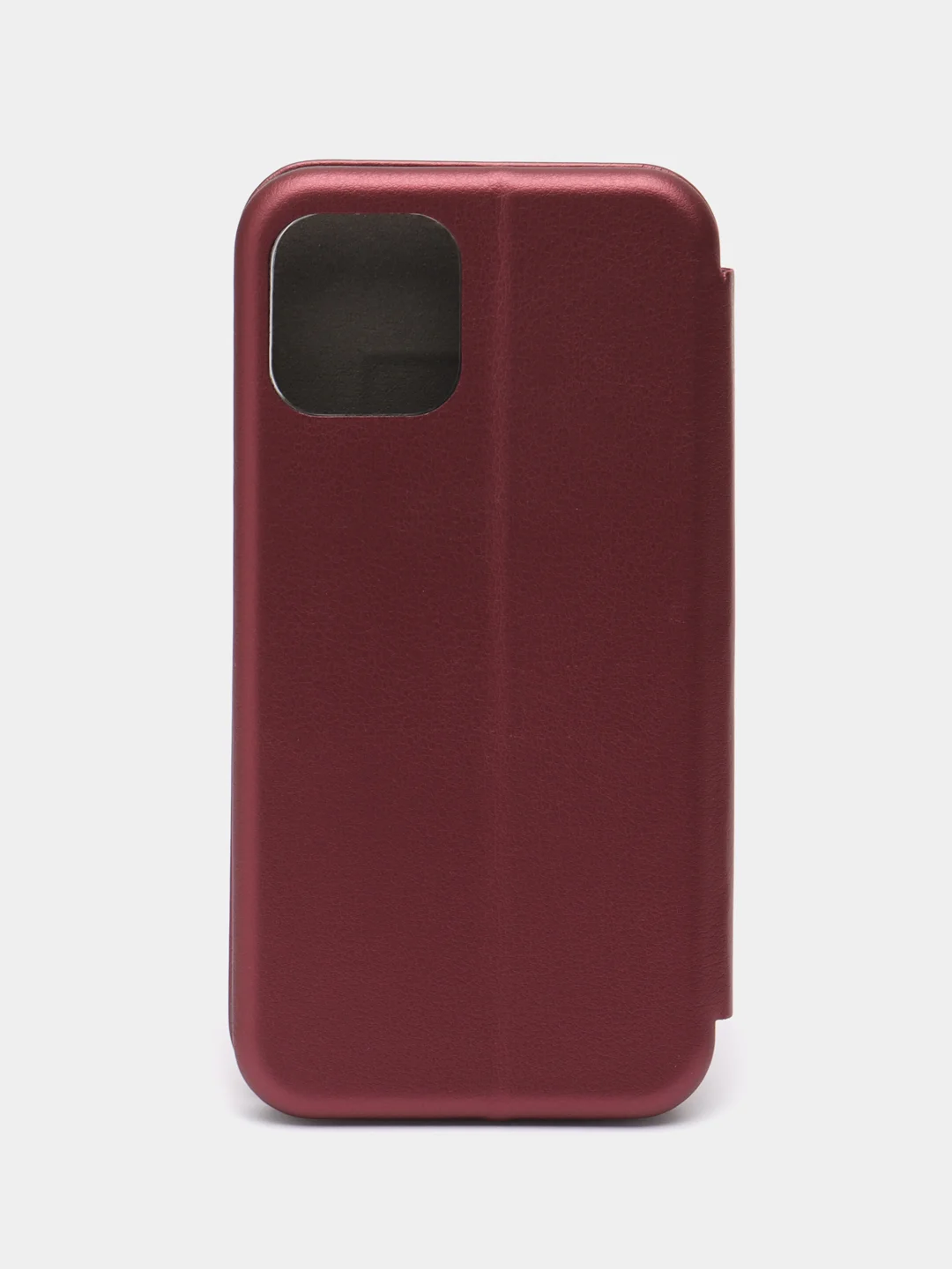 Бордовый чехол-книжка для iPhone 12 Mini, iPhone 12, iPhone 12 Pro, iPhone 12 Pro MAX