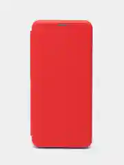Красный чехол-книжка для Huawei Nova Y70, Nova Y90 на магните