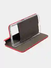 Красный чехол-книжка Xiaomi POCO M4 Pro 4G, Redmi 10C / Poco C40