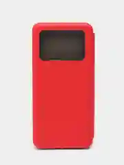 Красный чехол-книжка Xiaomi POCO M4 Pro 4G, Redmi 10C / Poco C40