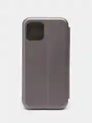 Серый чехол-книжка для iPhone 12 Mini, iPhone 12, iPhone 12 Pro, iPhone 12 Pro MAX