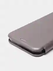 Серый чехол-книжка для iPhone 12 Mini, iPhone 12, iPhone 12 Pro, iPhone 12 Pro MAX