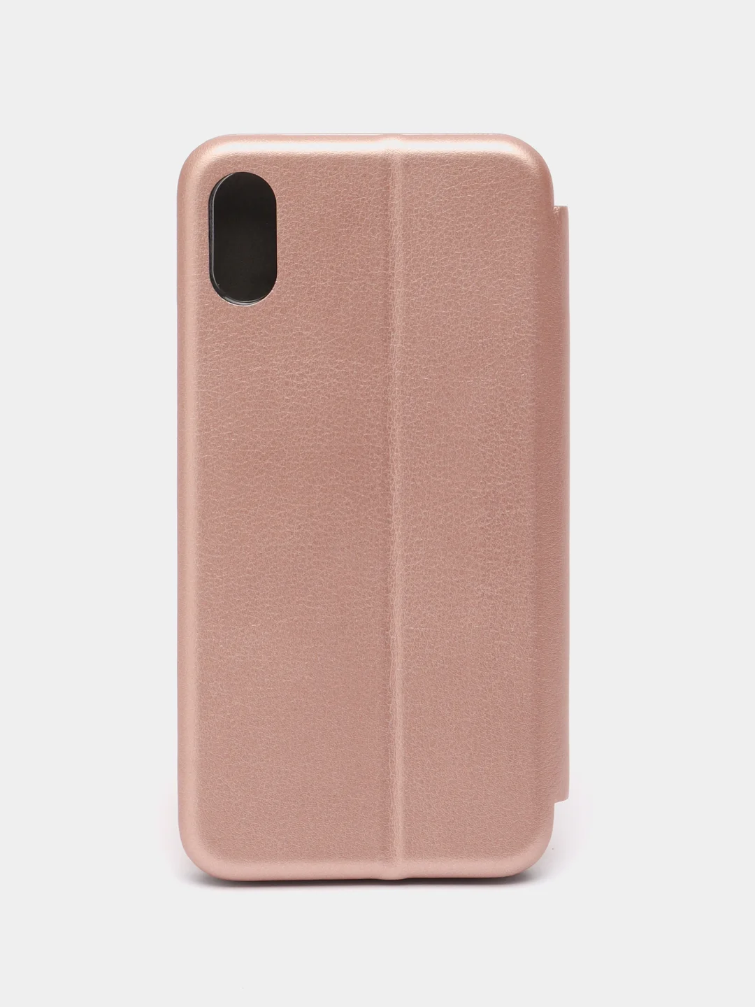 Розовый чехол-книжка для iPhone X / iPhone XS