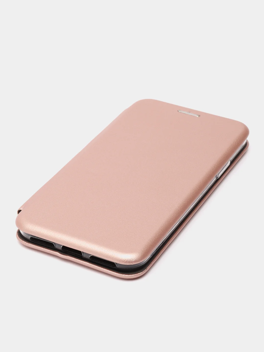 Розовый чехол-книжка для iPhone X / iPhone XS