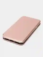 Розовый чехол-книжка для iPhone X / iPhone XS