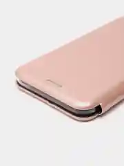 Розовый чехол-книжка для iPhone X / iPhone XS