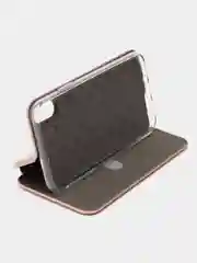 Розовый чехол-книжка для iPhone X / iPhone XS