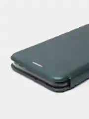 Зеленый чехол-книжка для iPhone X / iPhone XS