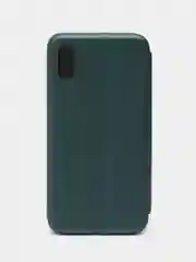Зеленый чехол-книжка для iPhone X / iPhone XS