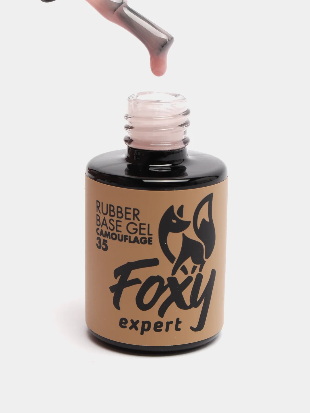 Камуфлирующая база Foxy Expert для гель лака, френч база, база для маникюра