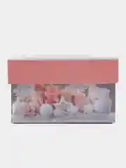 Коралловый коробка подарочная новогодняя