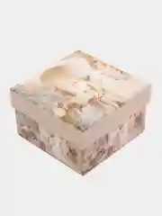 Вишнёвый коробка подарочная новогодняя