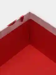 Желтый коробка подарочная новогодняя