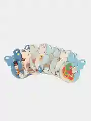 Ёлочные новогодние игрушки на ёлку в подарочной коробке, 9 штук