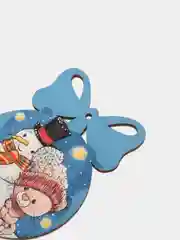 Ёлочные новогодние игрушки на ёлку в подарочной коробке, 9 штук