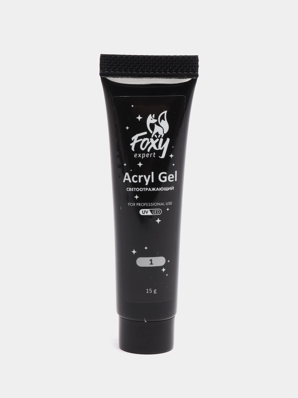 Акрил-гель (Acryl gel) FOXY EXPERT, светоотражающий