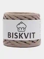 Бежевый пряжа Трикотажная Biskvit 100% Хлопок 330г 100м (Часть 2) Бисквит