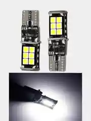 Белый габаритные светодиодные лампы Автомобильная LED лампа T10 W5W с CANBUS 15 диодов