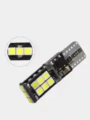 Белый габаритные светодиодные лампы Автомобильная LED лампа T10 W5W с CANBUS 15 диодов