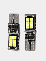 Белый габаритные светодиодные лампы Автомобильная LED лампа T10 W5W с CANBUS 15 диодов