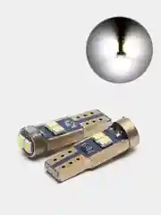 Белый автомобильные светодиодные лампы / T5 LED и огни для подсветки салона и приборной панели