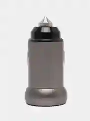 Тёмно-серый автомобильное зарядное устройство, USB, Type-C, 3.1 А, в прикуриватель