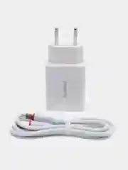 Сетевое зарядное устройство Borofone BA21A, кабель USB-Type-C, быстрая зарядка