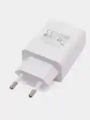 Сетевое зарядное устройство Borofone BA21A, кабель USB-Type-C, быстрая зарядка