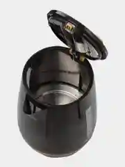 Чайник SONNEN KT-1776, 1,7л, 2200Вт, закрытый нагр. элемент, пластик, черный/горчичный