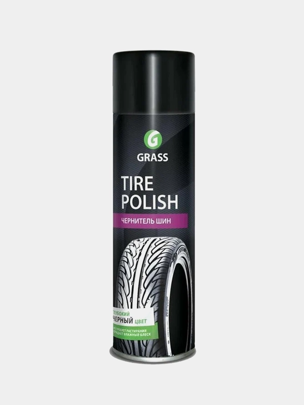 Чернитель шин "Tire Polish" 650 мл Grass