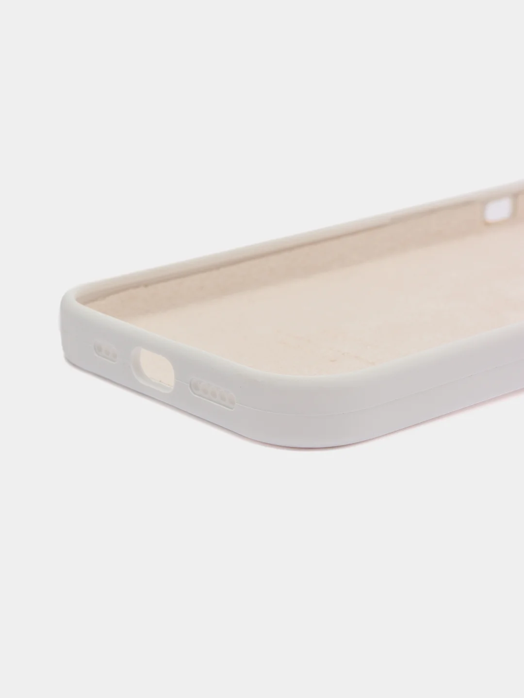 Белый чехол Silicone Case ( Чехол силиконовый ) для iPhone 14, 14 Pro, 14 Pro Max, 14 Plus