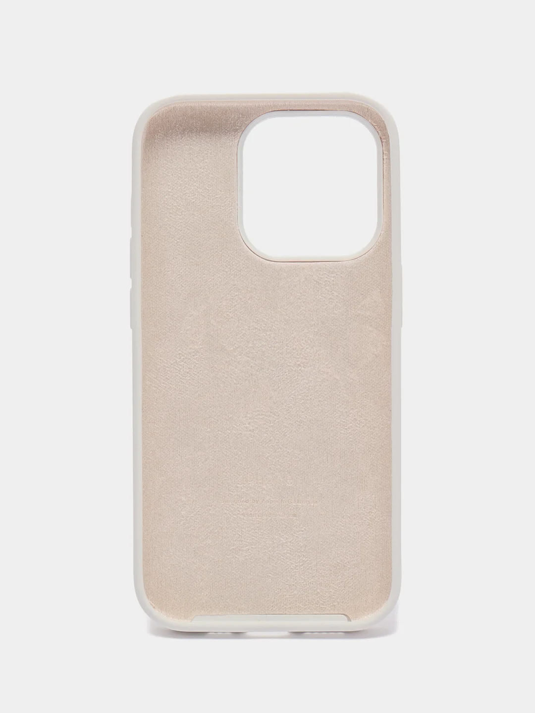 Белый чехол Silicone Case ( Чехол силиконовый ) для iPhone 14, 14 Pro, 14 Pro Max, 14 Plus