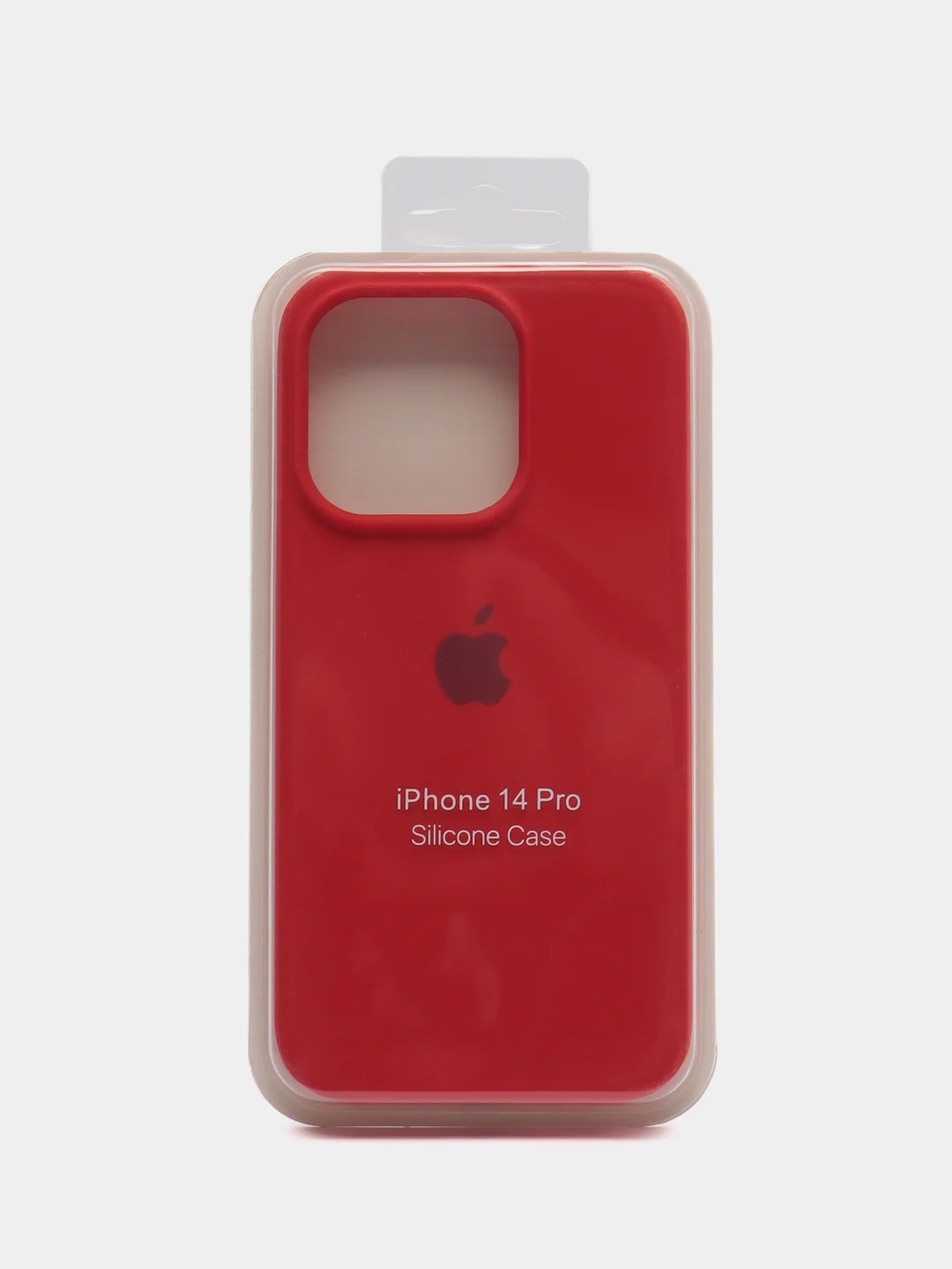 Красный чехол Silicone Case ( Чехол силиконовый ) для iPhone 14, 14 Pro, 14 Pro Max, 14 Plus