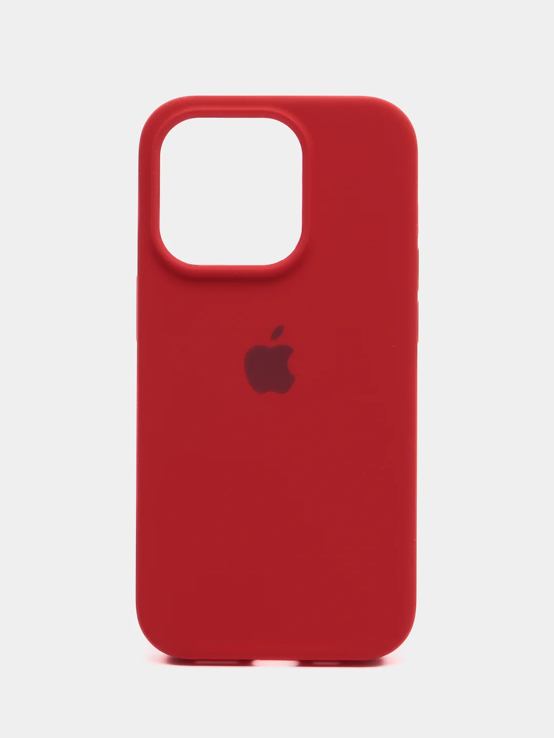 Красный чехол Silicone Case ( Чехол силиконовый ) для iPhone 14, 14 Pro, 14 Pro Max, 14 Plus