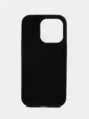 Черный чехол Silicone Case ( Чехол силиконовый ) для iPhone 14, 14 Pro, 14 Pro Max, 14 Plus