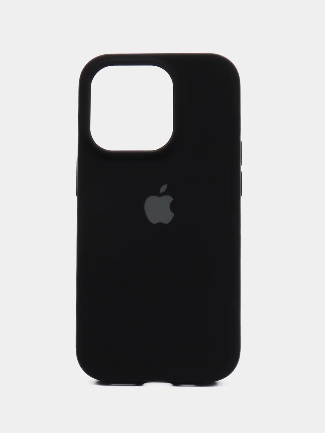 Черный чехол Silicone Case ( Чехол силиконовый ) для iPhone 14, 14 Pro, 14 Pro Max, 14 Plus