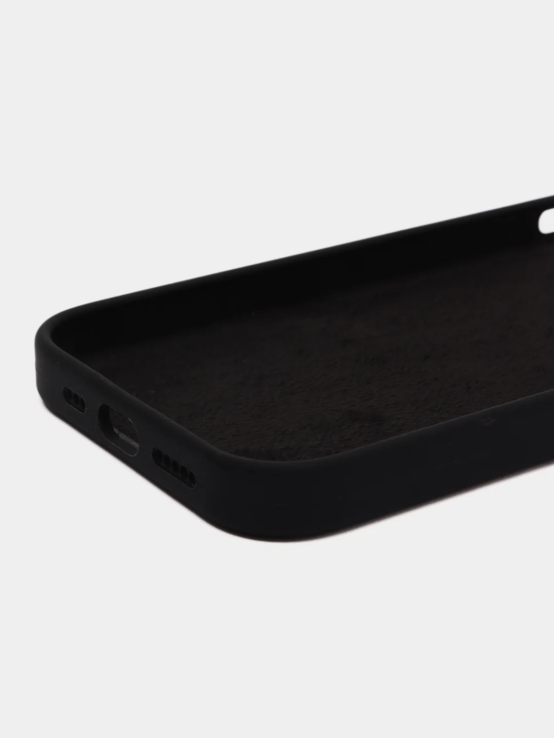 Черный чехол Silicone Case ( Чехол силиконовый ) для iPhone 14, 14 Pro, 14 Pro Max, 14 Plus