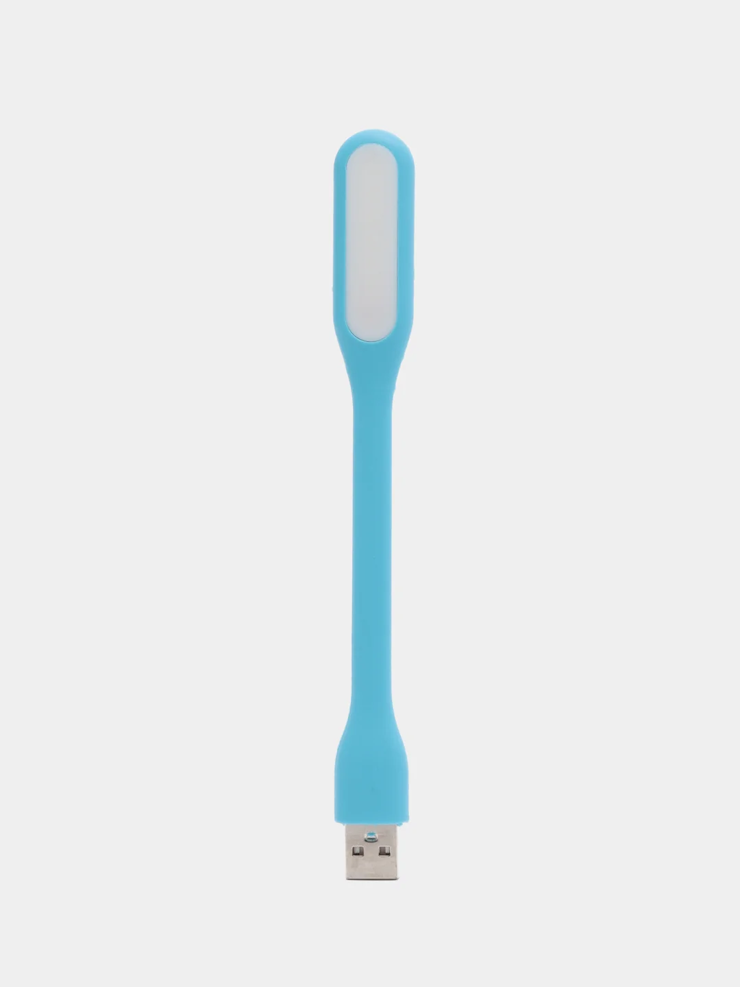 Голубой светодиодный USB светильник, гибкая LED лампа, фонарик