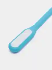 Голубой светодиодный USB светильник, гибкая LED лампа, фонарик