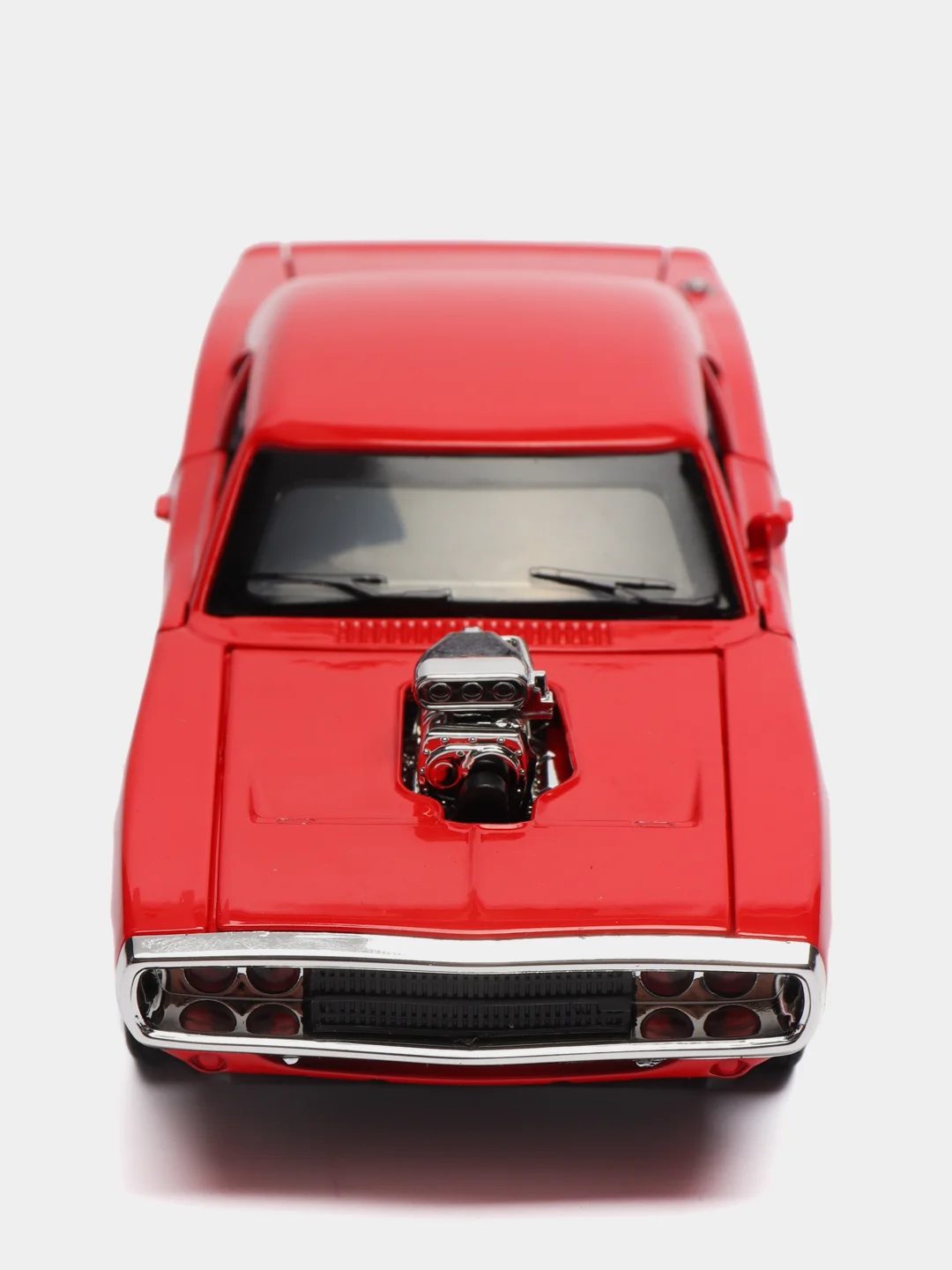 Красный металлическая машинка 1:32 Dodge Charger