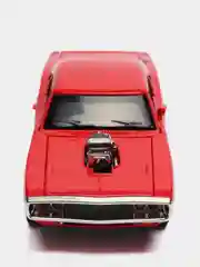 Красный металлическая машинка 1:32 Dodge Charger