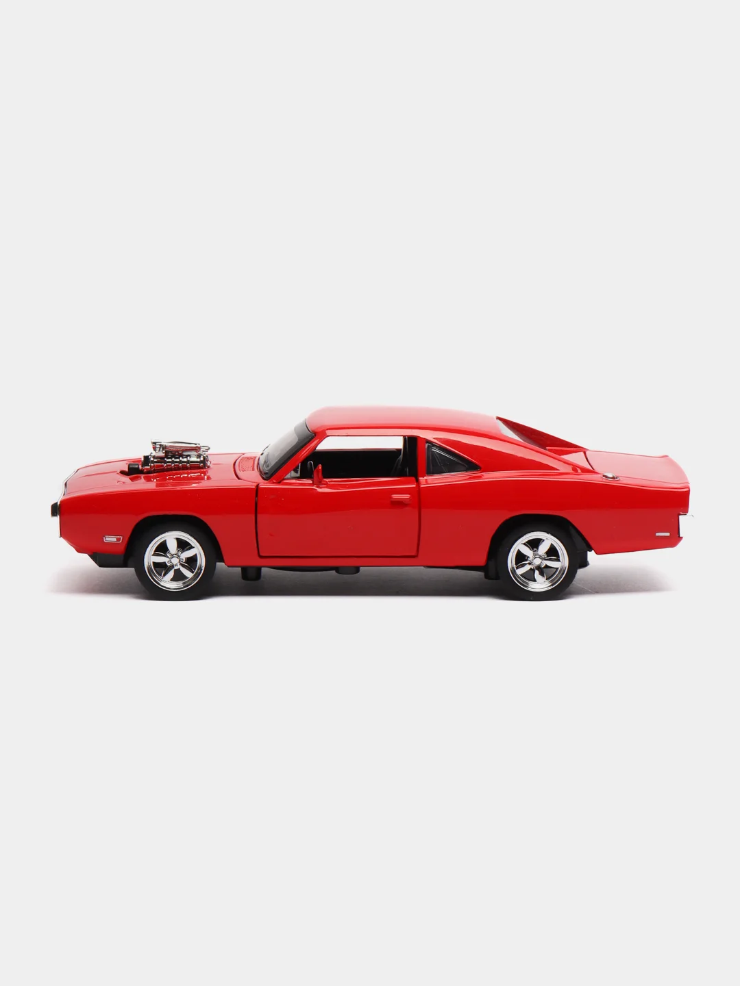 Красный металлическая машинка 1:32 Dodge Charger