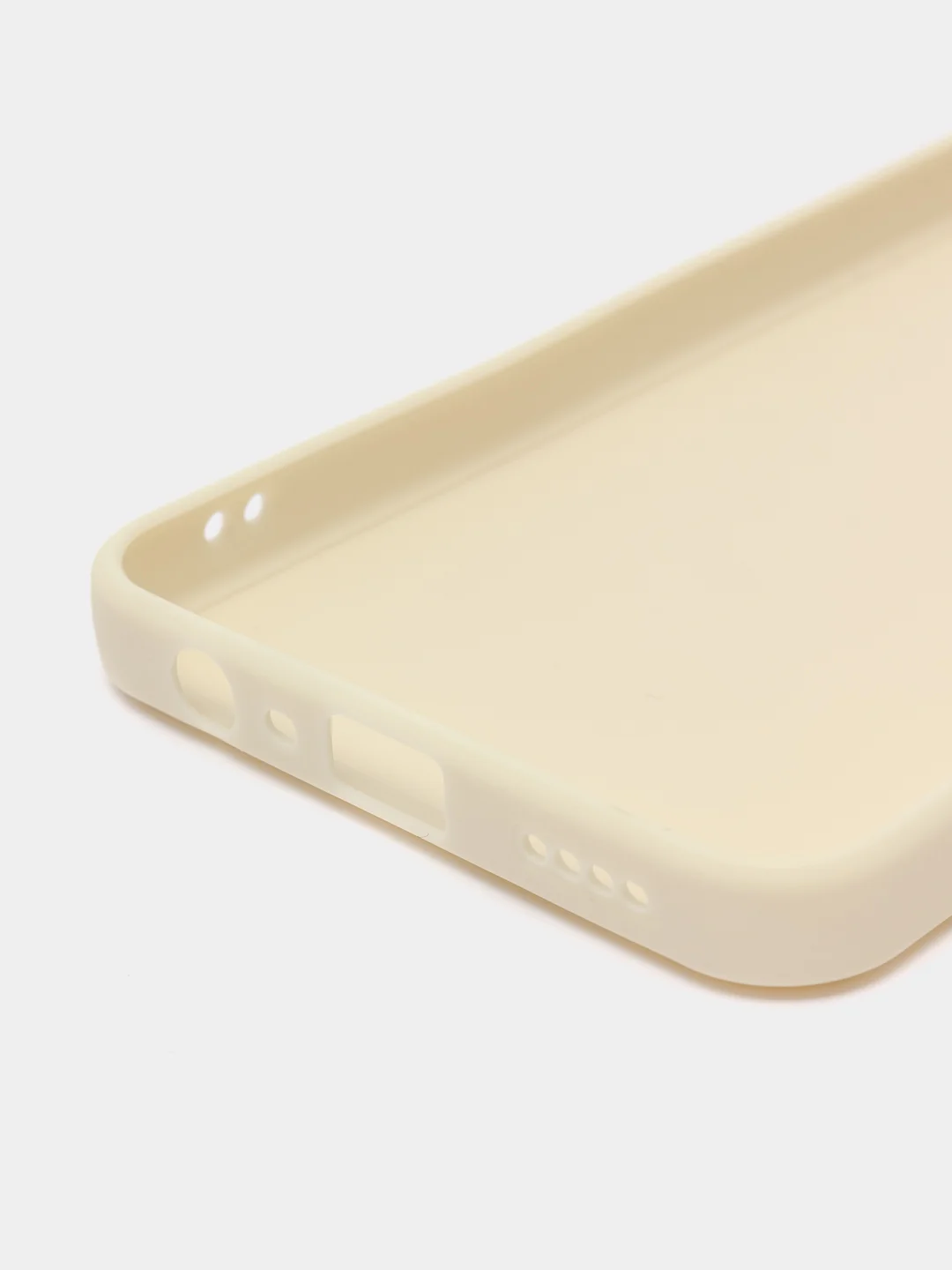 Молочный чехол для Realme C33 (Реалми С33), прозрачный