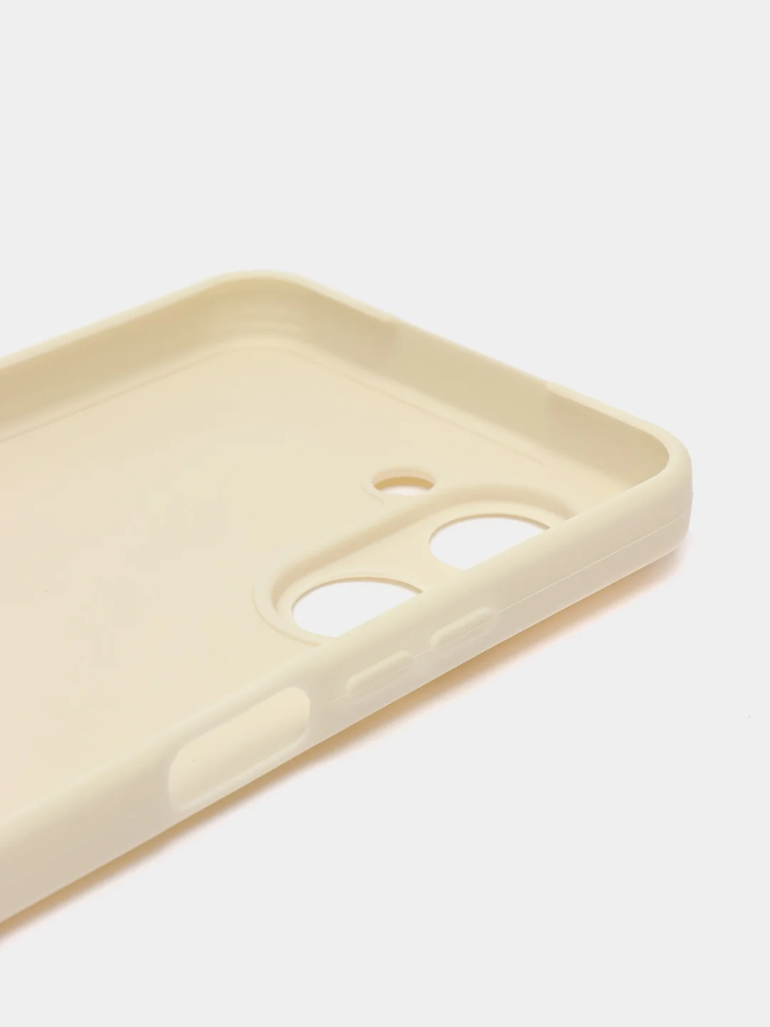 Молочный чехол для Realme C33 (Реалми С33), прозрачный