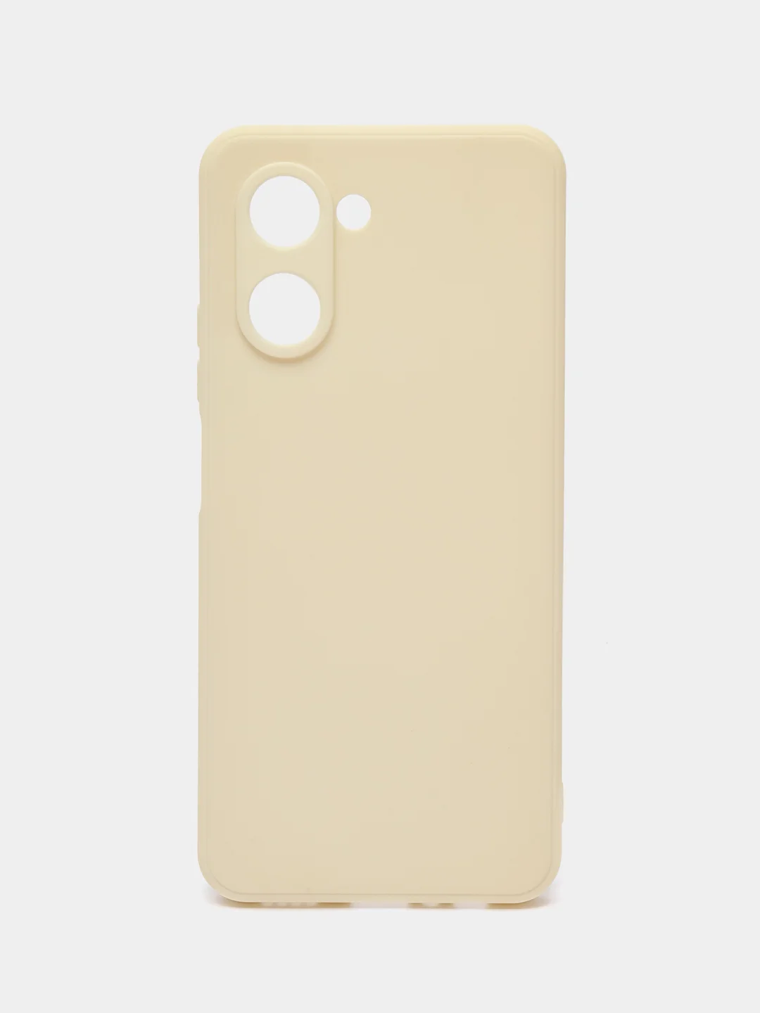 Молочный чехол для Realme C33 (Реалми С33), прозрачный