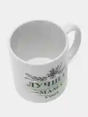 Мятный кружка "Кружка лучшей мамы" (цветы)