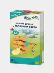 Печенье детское Fleur Alpine "Первое", с яблочным соком, с 6 месяцев, 120 г