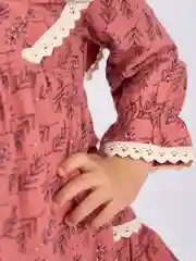 Горчичный платье детское праздничное, теплое, фланель
